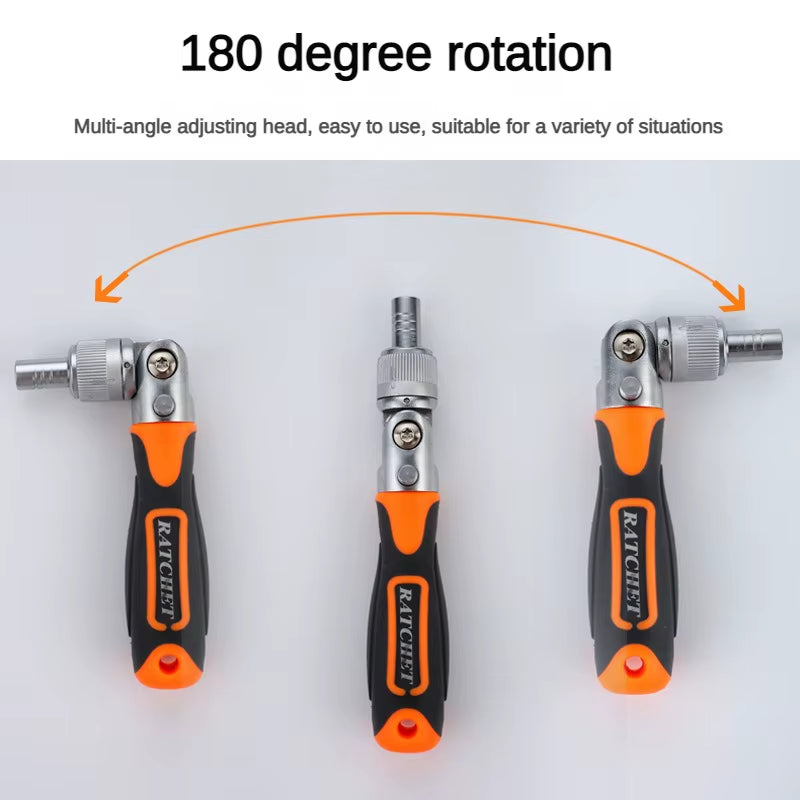 Professional Maintenance Tools for Motorcycles Bicycle Quick Maintain Hand Tool 38Pcs Ratchet Screwdriver Sleeve Set Portable